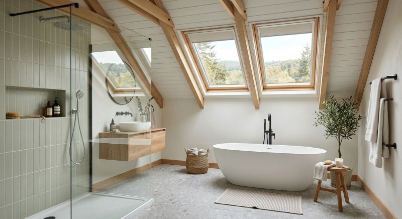 Attic Bathroom Remodeling in Warren County, NJ