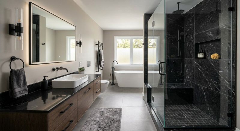 Granite Shower Installation in Warren County, NJ