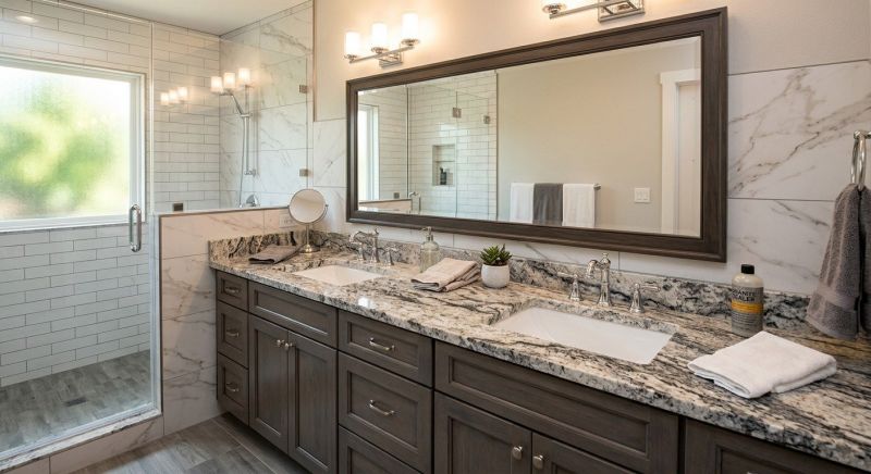 Granite Shower Installation in Warren County, NJ