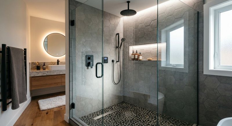 Granite Shower Installation in Warren County, NJ