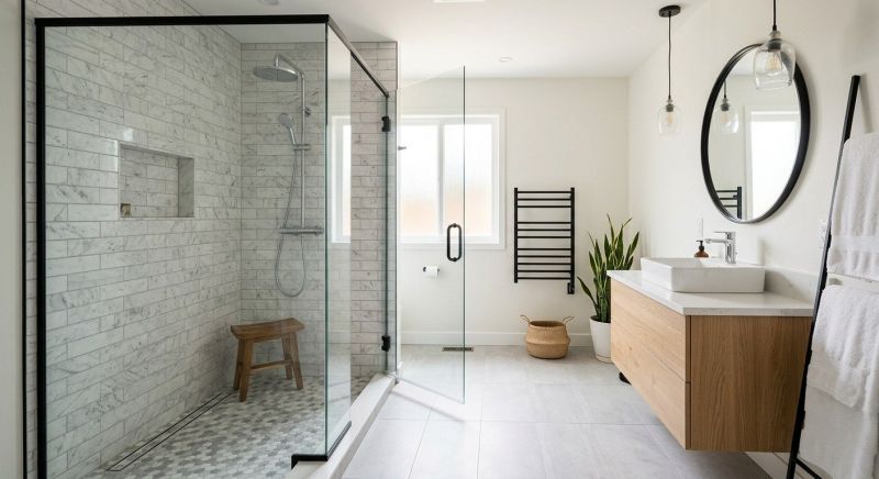 Tub To Shower Conversion in Hunterdon County, NJ